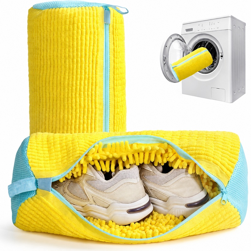 The Sneaker Care - Saco Cilíndrico para Lavar Sapatos, Protetor
