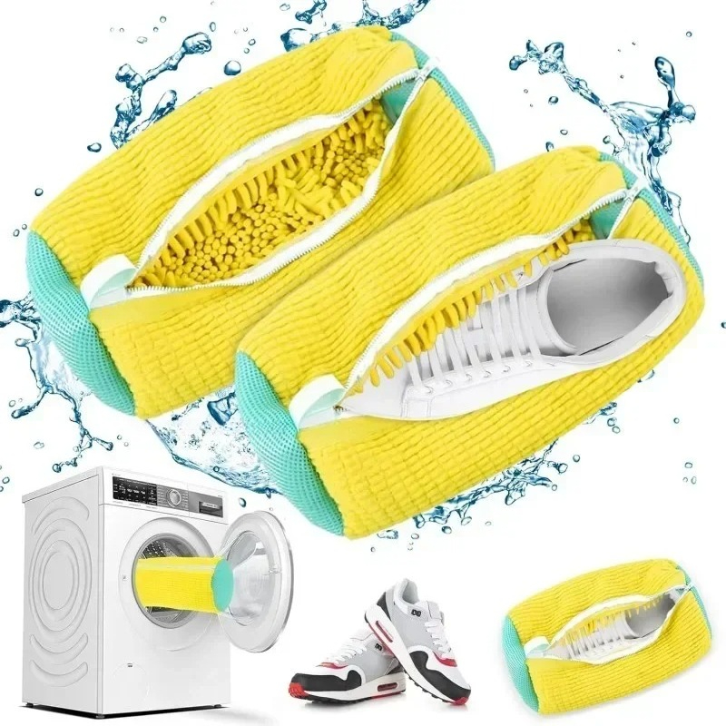 Sneaker Care Cleaning Kit - Saco Reutilizável para Lavagem de Tênis