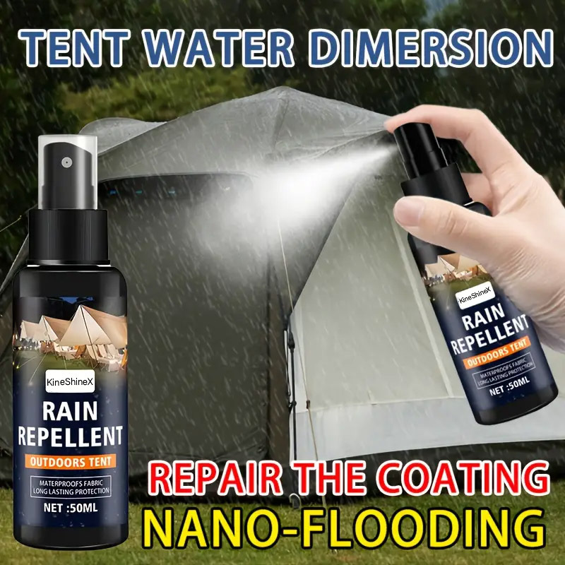 Waterproof Spray Shoe - Spray impermeável para barraca com nano-revestimento,