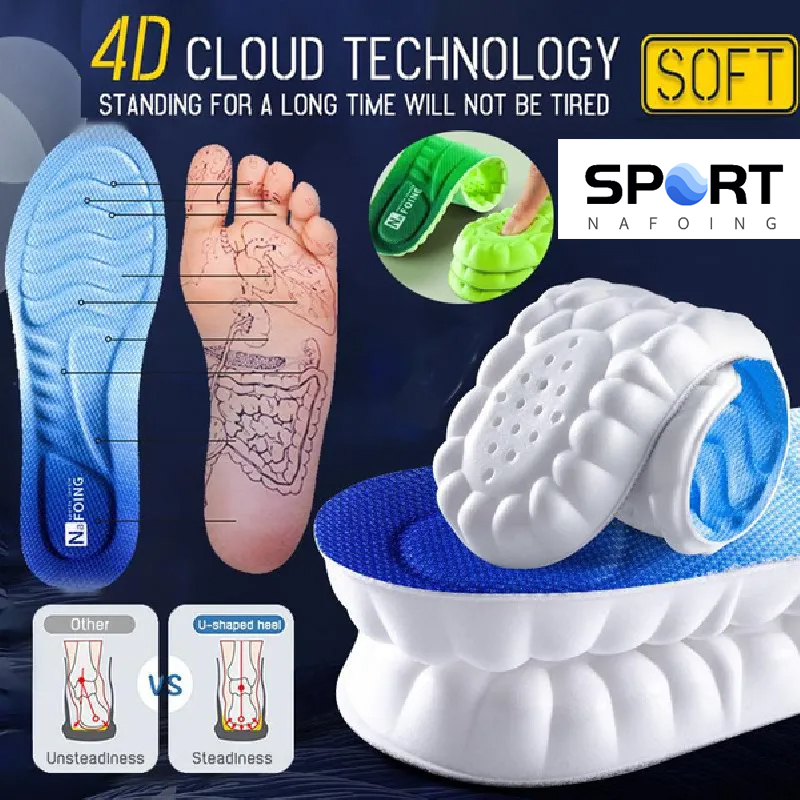 Palmilhas Esportivas 4D Cloud  - The Sneaker Care avaliação e preço