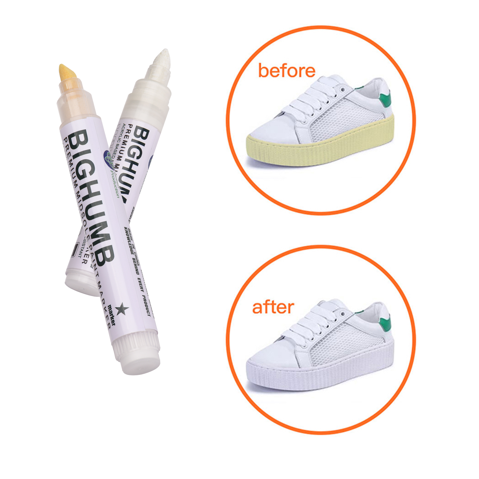 Caneta Marcadora BIGTHUMB Prem - Midsole Marker Paint avaliação e preço